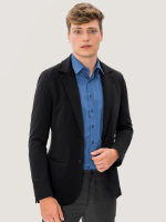 Herren Sweat Blazer Schwarz
